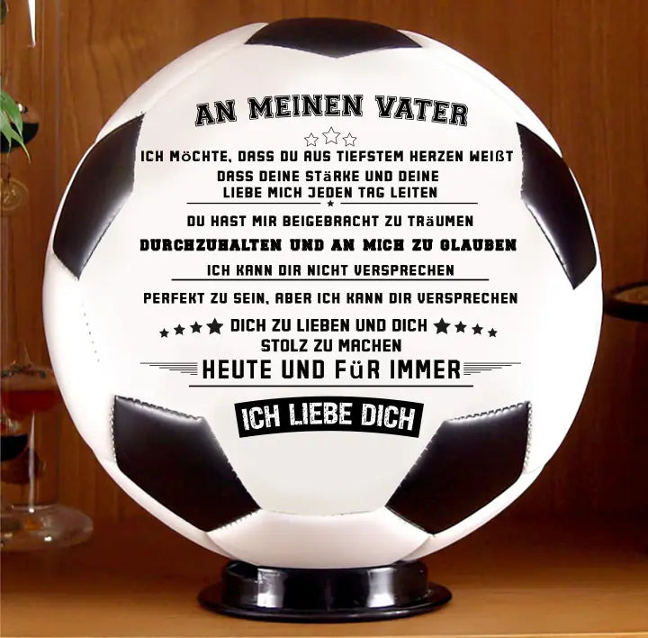 An Meinen Vater – Fußball mit besonderer Botschaft
