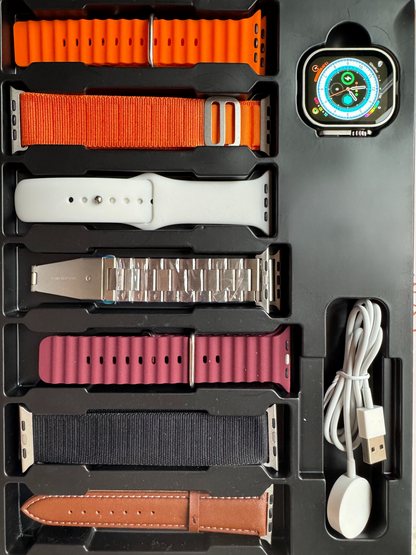 2025-Edition: i9™ Ultra+ Smartwatch - DAS ULTIMATIVE 7-IN-1 PAKET 🎁 (Jetzt 70% Rabatt – Sparen Sie 160€!)