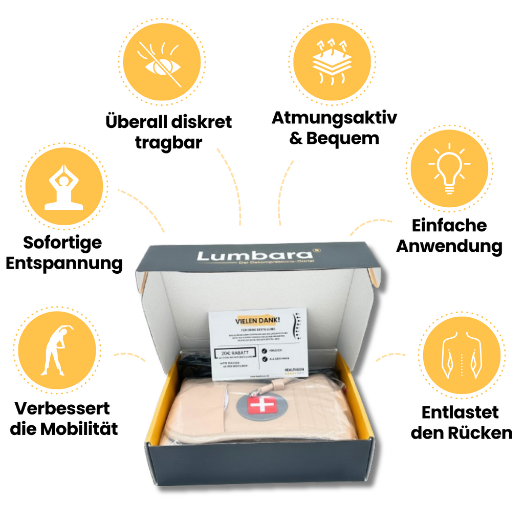 Lumbara® - Wohltuende Befreiung für Deinen Rücken