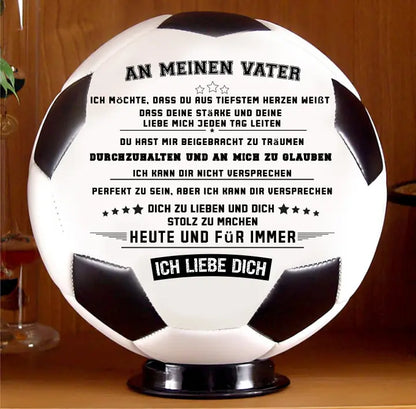 An Meinen Vater – Fußball mit besonderer Botschaft